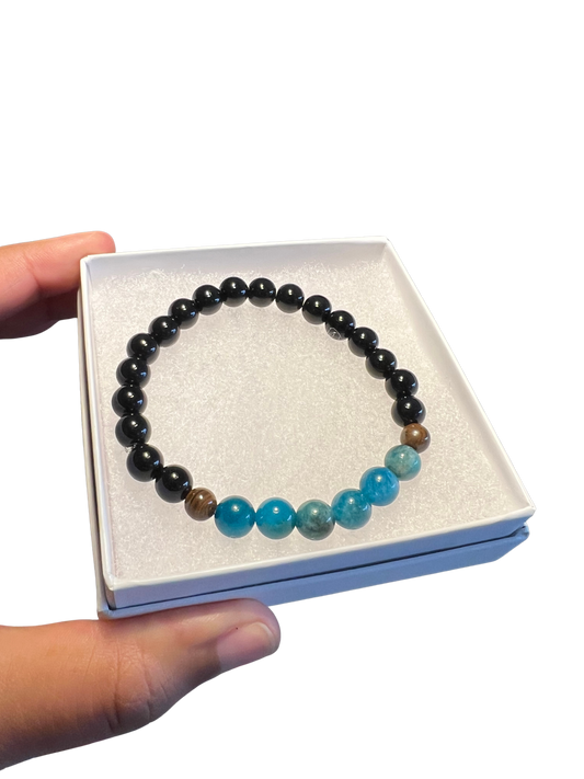 Strength & Protection - Crystal Bead Bracelet